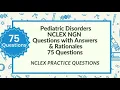 Pediatrics NCLEX RN Practice Questions With Rationales Nursing Exam Review for Nursing Students