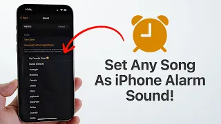 how to set any song as iphone alarm sound free and no computer 