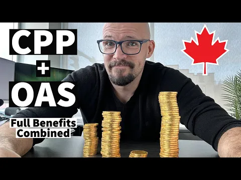 Download MP3 How Much Money Will I Get from CPP and OAS? // Canadian Retirement Benefits