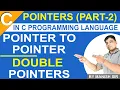 Pointer to Pointer in C Double Pointers Pointers in C PART-2 C Programmng Tutorial
