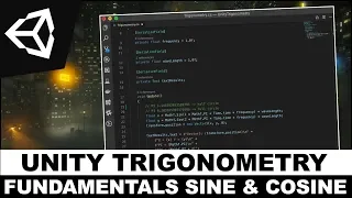 Unity3d Trigonometry Fundamentals - Circles with Mathf Sine and Mathf Cos Sine and Cosine