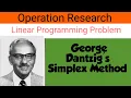 Simplex Method Hindi Linear Programming Problem Operation Research Lecture 3