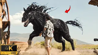 venom vs xenophage then horse rescue venom the last dance 4k