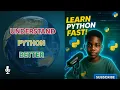 Wetin Be Programming Learn Like Pikin - Python in Pidgin Ep 1