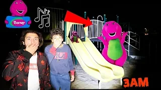 Download DONT PLAY THE BARNEY SONG BACKWARDS AT 3AM | HIDDEN MESSAGES IN BARNEY THEME SONG BACKWARDS! MP3
