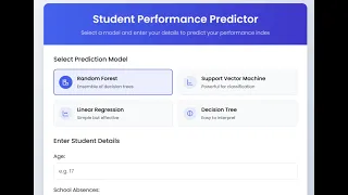 Student Academic Performance Prediction with Machine Learning GCTU