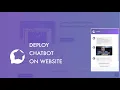 BotStar Chatbot For Dummies - How to deploy chatbot on websites