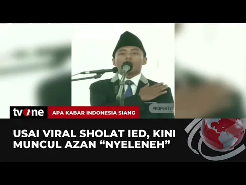 VIRAL! Heboh Azan Ala Ponpes Al Zaytun