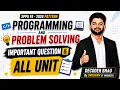SPPU FE PPS Unit 1 Important Questions 2024 Pattern Programming Problem Solving