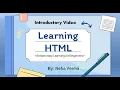HTML Introduction for Beginners Explained By Neha Verma