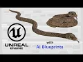 Medhue Python with AI in Unreal Engine