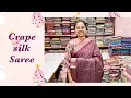 Lagu CRAPE TUSSAR SILK SAREE ││PSR BROTHERS ││WhatsApp 9384851299