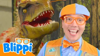 Blippi's Dino Buddies! 🦖 Create With Blippi!  🎨🖌️