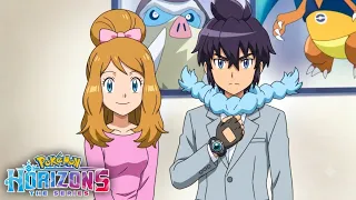 i am sorry this character was not ash ketchum serena with alain in horizons episode 