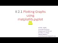 II 2 1 Plotting Graphs