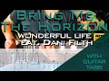 Download Lagu Bring Me The Horizon- wonderful life feat. Dani Filth Cover (Guitar Tabs On Screen)