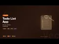 Build a Todo List App with Structs Vectors Methods - Rust by Examples