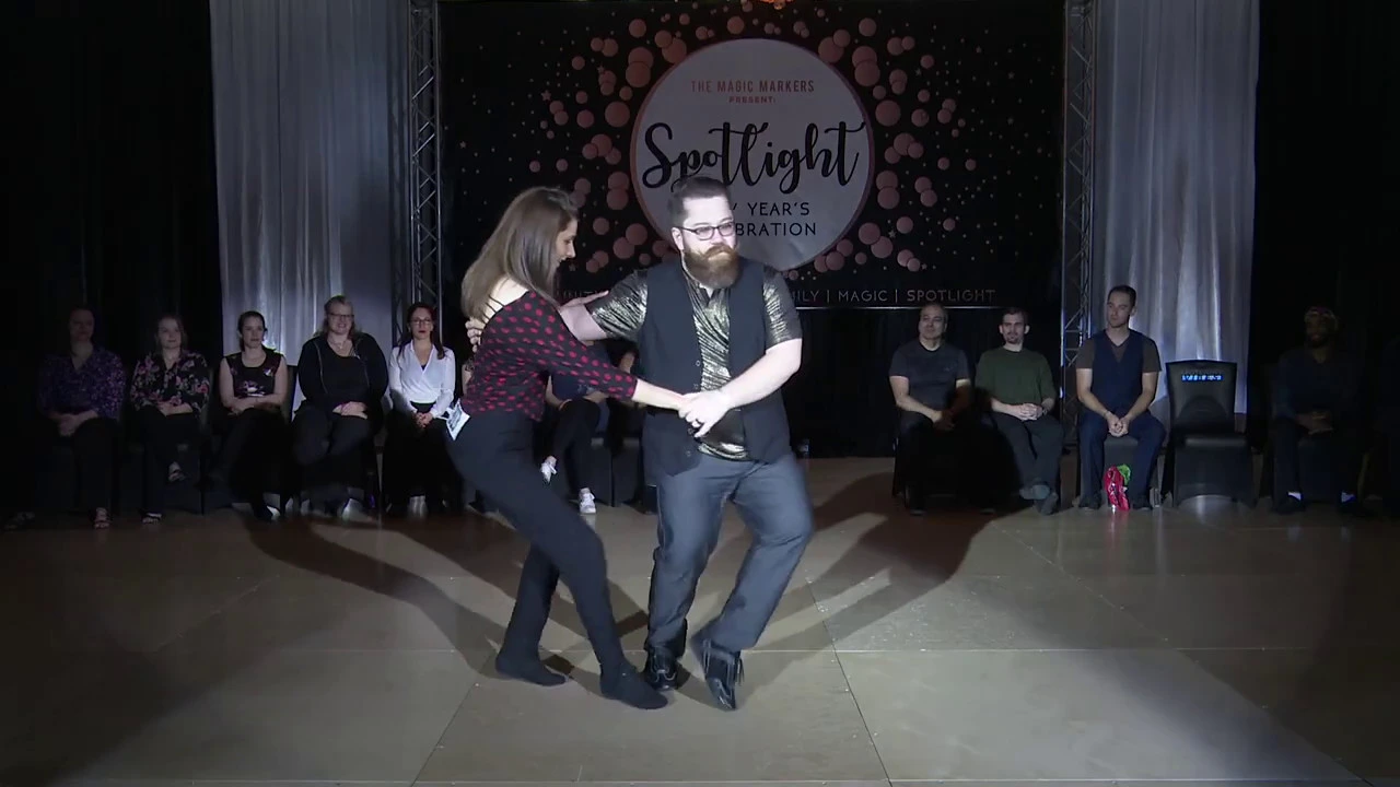 Spotlight New Years 2019 2020 Novice Jack & Jill Benjamin Smith & Sylvie Derosiers