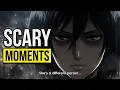 mikasa ackerman being scary for 8 minutes straight