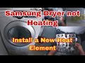 How to Fix Samsung Dryer Blowing Cold Air Not Heating Model