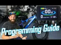 Wired Freedom Display Programming Settings - LCD8H Display