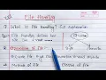 File Handling in Java Java program to create a File