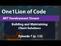 NET Live Coding Client Solutions e 7 part