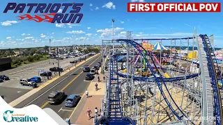 NEW FOR 2026 Patriot s Run on-ride 5K POV - Jenkinson s Boardwalk NJ