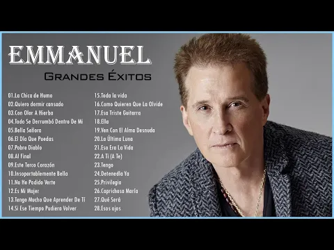 Download MP3 Emmanuel - 30 Grandes Éxitos, Sus Mejores Canciones