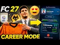 NEW FC 27 CAREER MODE GAMEPLAY - It s Actually Good