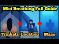 Mist Breathing FULL Guide Location Maze Walkthrough Roblox Demonfall