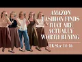 AMAZON FASHION FINDS THAT ARE ACTUALLY WORTH BUYING UK Size 14-16