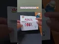 Make your Friend April FOOL with this flip Card April fool day Craft