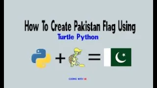Pakistan Flag How to make Pakistan Flag with Python Turtle