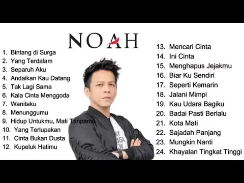 Download MP3 Noah Full Album 2023 | New Version Lagu Terbaik Noah