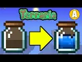 Terraria How to fill empty Bottles with Water 2 WAYS