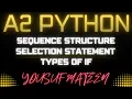 Basic Python Programming Day 2 A level Computer Science 9618