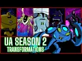 EVERY TRANSFORMATION from ULTIMATE ALIEN SEASON 2 Ben 10 Classic