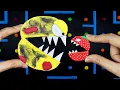 Lagu Crazy Strawberry Pacman vs Clay Pacman | Pacman Stop Motion @PacmanStopMotion