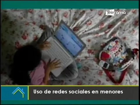 Uso de redes sociales en menores