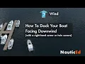 Docking Downwind T-Head with a Spring Line