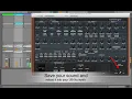 Behringer UB Xa Editor and Soundbank as VST and Standalone