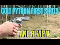 Colt Python 357 Magnum Ultimate Review Heavy Hand Load Test