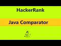 java comparator hackerrank solution - java Hackerrank Java