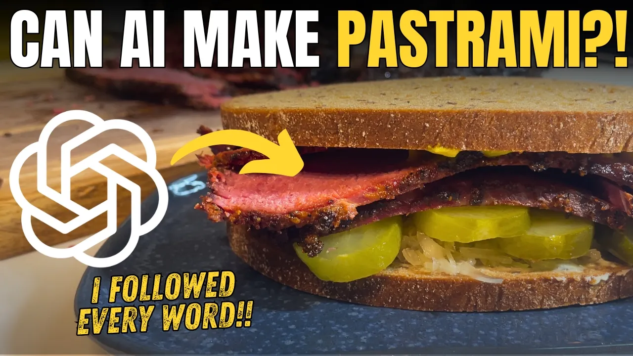 I Asked ChatGPT to Make Pastrami — Here’s What Happened