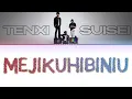 Lagu Tenxi, Suisei, \u0026 Jemsii “mejikuhibiniu” (Color Coded Lyrics, English Translation, \u0026 Music Video)