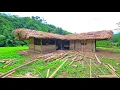 Download Lagu Single mother Ly Tieu Ca builds and completes the walls of her new home: Ly Tieu Ca's life