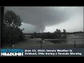 June 15 2023 Severe Weather in Ashland Ohio during a Tornado Warning