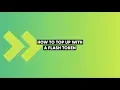 How To Top Up With A FLASH Token