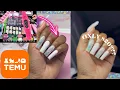 TESTING A 20 TEMU NAIL KIT ACRYLIC NAIL TUTORIAL TEMU NAILS